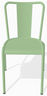 BUM - Adico Set of 4 Green Side Chairs - S-ADC-786A-6021