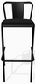 BUM - Adico Set of 4 Black Bar Stools - B-ADC-786B-9005