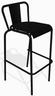 BUM - Adico Set of 4 Black Bar Stools - B-ADC-786B-9005