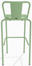 BUM - Adico Set of 4 Green Bar Stools - B-ADC-786B-6021