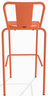 BUM - Adico Set of 4 Orange Bar Stools - B-ADC-786B-2012