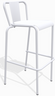BUM - Adico Set of 4 White Bar Stools - B-ADC-786B-1310