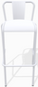 BUM - Adico Set of 4 White Bar Stools - B-ADC-786B-1310