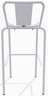 BUM - Adico Set of 4 White Bar Stools - B-ADC-786B-1310