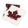 Abbott - Buffalo Check Maple Leaf Dishcloths Set of 2