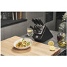 Zwilling - Four Star Anthracite 7 Pc Self Sharpening Knife Block Set - 1027272
