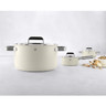 Zwilling - Pure 6 Pc Ivory Stainless Steel Cookware Set - 1030811