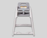 Koala Kare - Grey Diner High Chair - KB950-01