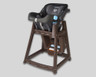Koala Kare - Brown Legs Grey Seat KidSitter High Chair - KB966-01