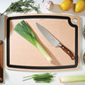 Epicurean - 19.5" x 15" x 3/8" Natural/Slate Gourmet Series Cutting Board