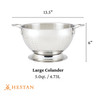 Hestan - 5 QT Stainless Steel Colander