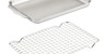 Hestan - Ovenbond 12.5"x 9" Try-Ply Stainless Steel Sheet Pan With Rack