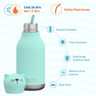 Asobu - Cat 16 OZ Bestie Animal Double Wall Stainless Steel Bottle