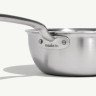 Made In - 2 Qt Stainless Clad 5-Ply Saucier - 2LSAUCEISS