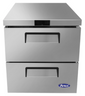 Atosa - 27" Undercounter Freezer w/ 2 Drawers - MGF8420GR