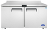 Atosa - 60" Worktop Freezer w/ Backsplash & 2 Doors - MGF8414GR