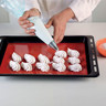 Silikomart - 15.5" x 23.5" Silicone Red Baking Mat - 1R