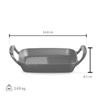 Le Creuset - Alpine 10" Square Skillet Grill Outdoor Collection