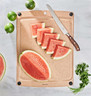 Epicurean - All-In-One 19.5" x 14.5"  Natural & Black Cutting Board