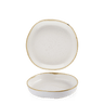 Churchill - Stonecast 7.8" Barley White Organic Walled Bowl - 6/Case - SWHSWOB11