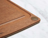 Epicurean - All-In-One 14.5" x 11.25"  Nutmeg & Brown Cutting Board