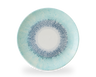 Churchill - Studio Prints Fusion 10.25" Aquamarine Evolve Coupe Plate - 12/Case - FSBLEV101