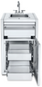 Crown Verity - Infinite Series Cabinet Module w/ Sink & Two Drawers - ICM-SK-2D