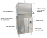 Stero - Door-Type Dishwasher w/ Electric Booster Heater 208/240V - SD3-2