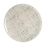 MyGlassStudio - 13" Cream Dark Grey Mid Modern Serving Platter 4/Case - GS196650