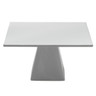 Roselli - 14.5" x 8" White Porcelain Square Riser - 6950E703