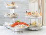 Williamsburg Metalworks - 3-Tier Stainless Steel Coupe Seafood Stand W/ Removable Drain Plates - 5850JX61