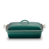 Le Creuset - 3.8 L Artichaut Olive Branch Rectangular Casserole With Lid