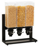 Cal Mil - 20" Black 3 Section Cereal Dispenser - 23836313