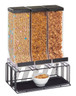 Cal Mil - 16" Portland Black Cereal Dispenser - 410813