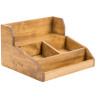 Cal Mil - 15" Madera Condiment Organizer - 201999