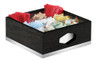 Cal Mil - 12" Cinderwood 9 Section Condiment Organizer - 380987