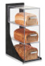 Cal Mil - 6.5" Cinderwood 3 Tier Bread Display Case - 381587