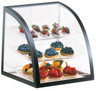 Cal Mil - 16" Iron Euro Black 3 Tier Display Case W/ 3 Trays - P25513