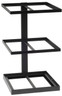 Cal Mil - 12.5" 3 Tier Black Metal Merchandising Stand - 2232013