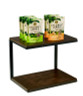 Cal Mil - 18" Heritage 2 Tier Merchandising Shelf Display - 22427112
