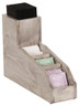 Cal Mil - 6" Aspen Tiered 4-Compartment Tea Packet & Stir Stick Organizer - 22705110