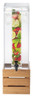 Cal Mil - 3 Gallon Bamboo Crate Beverage Dispenser W/ Infusion Chamber & Base - 33013INF60