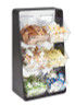 Cal Mil - 12" Black 3 Tier Condiment Organizer - 3569613