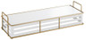 Cal Mil - 7" x 20.5" x 5.25" Empire White Rectangular Riser - 22087515