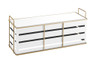 Cal Mil - 7" x 20.5" x 9" Empire White Rectangular Riser - 22087915