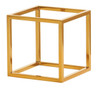 Cal Mil - 8" Brooklyn Brass Cube Riser - 232018130