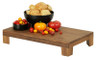 Cal Mil - 20" x 3" Sydney Walnut Taper Riser - 23600378