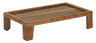 Cal Mil - 20" x 6" Sydney Walnut Taper Riser - 23600678