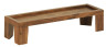 Cal Mil - 20" x 6" Sydney Walnut Rectangular Taper Riser - 23602678