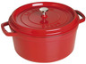 Staub - 8.4L (8.75 QT) Cast Iron Cherry Cocotte - 1033390